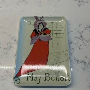 Italian Art Nouveau Trinket Dish Vanity plate Jane Avril